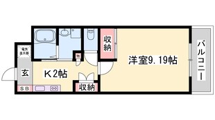 ジュネス宝殿駅前の物件間取画像